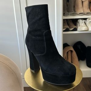 Jeffrey Campbell Black Platform Boots